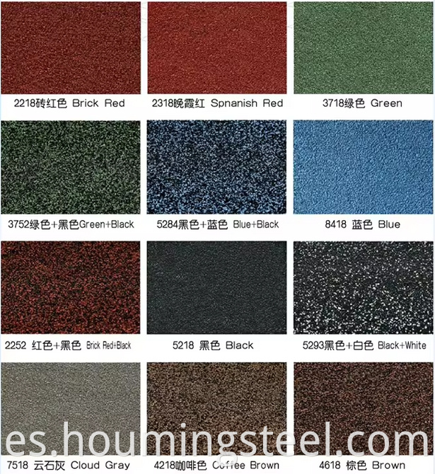 color of roofing